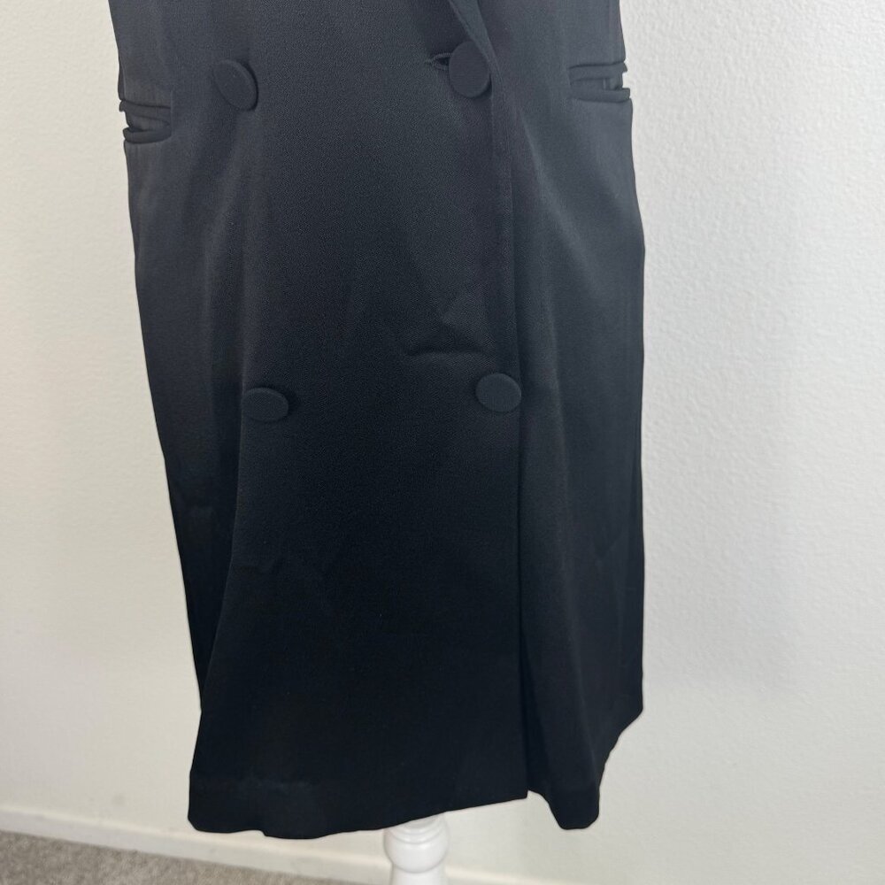Rag & Bone Black Adler Double Breasted Dress Size 2 - Picture 4 of 9